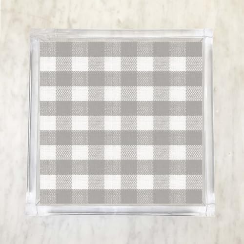 Ambiente - Pack of 20, 3-ply Paper Napkins, Luncheon size, 33 x 33 cm - Square Grey