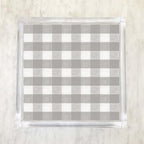 Ambiente - Pack of 20, 3-ply Paper Napkins, Luncheon size, 33 x 33 cm - Square Grey