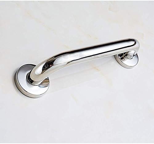 handrail Handrails Grab Bar Polished Chrome Handrail with Sturdy Base Wall Mount-Slip Assist Handle for Disabled Elderly Adult Pregnant Woman/Silver/78Cm