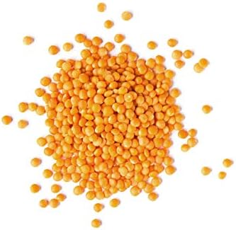 Food to Live Organic Red Split Lentils, 5 Pounds – Non-GMO Masoor Dal, Dried, Vegan, Kosher, Bulk, No Soaking Required, Perfect for Soups, Dal and Spicy Curries