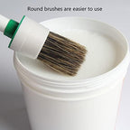 Straight/Curved- Lube- Applicator- Brush With Handle Bristles Brush Used For Paste-Style Tire Mounting