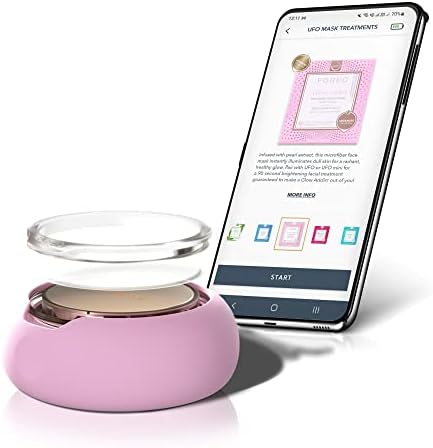 FOREO Glow Addict Advanced Collection 2.0 UFO-Activated Facial Mask - Hydrating Facial - Beauty & Personal Care - Vitamin C & Vitamin E - For All Skin Types & Dull Skin - Antiaging - 6 pcs in Pack