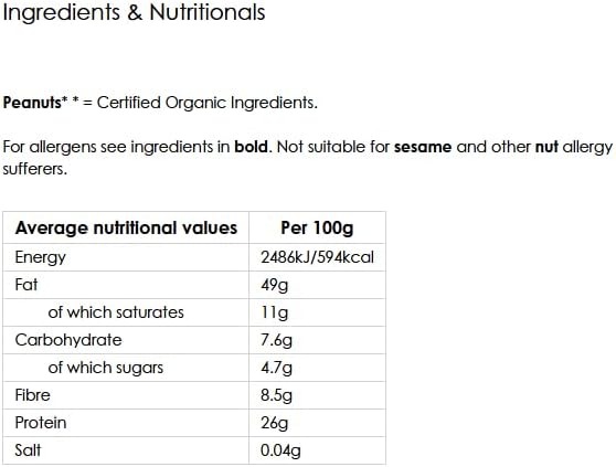 Biona Organic - Peanut Smooth Butter - 250g