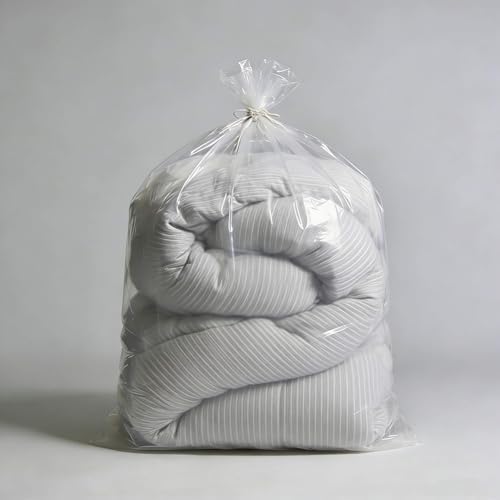 Large Clear Plastic Bags 40x60 Inches Clear Giant Storage Bags Perfect for Moistureproof, Dustproof, Suitcase, Kids Bike, Comforter, Big Plush Toys, Large Items Storage, Moving and More (5 pack)
