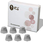 FCS Pack of 6 Click Sleeve for Siemens Signia Lotus Prompt Click-CIC (Closed-Large).