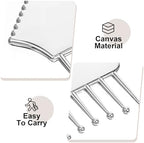 Stainless Steel Gua Sha Facial Tools Metal Guasha Portable Scalp Massager Comb Body And Face Gua Sha Sculpting For Head Neck Legs Arms Body Treatment