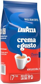 Lavazza Crema e Gusto Whole Bean Coffee, Medium Roast, Arabica and Robusta Blend, 2.2 lb Bag (pack of 1)