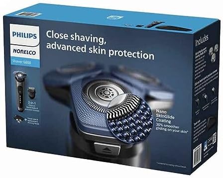 Philips Norelco Shaver 6800 with SenseIQ Technology, Series 6000