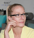 Eyekepper Reading Glasses-4 Pack Include Reading Sunglasses for Women Men Reading Under The Sun,Two-Tone Reader Eyeglasses