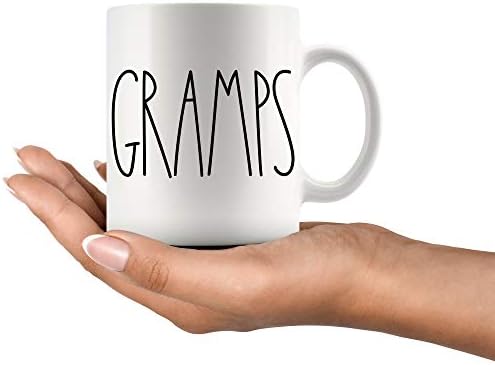 Gramps Mug - Coffee Cup Gift for Christmas, Birthday, Father's Day - Family Present for the Best Gramps Ever - 11oz