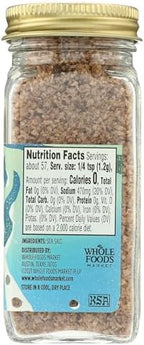 Whole Foods Market, Seasoning Salt, Applewood Smoked, 2.40 Ounce