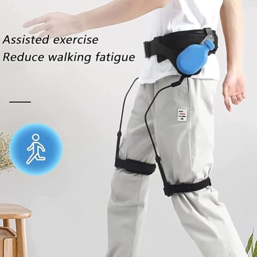 Walking Mobility Aid, Power Walking Aids, Physical Therapy Leg Lifter Assist, Adjustable Lower Limbs Assisted Rehabilitation Training Equipment(Small)