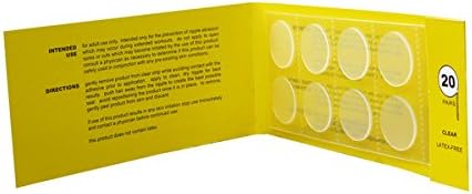 Best Nipple Chafing Solution for Long Distance Runners, Clear Adhesives that are Discreet & Painless, Guaranteed to Go The Distance on Training & Race Day, Nip Guard Remedy - 20 Pairs by NipStrips