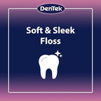 DenTek Comfort Clean Sensitive Gums Floss Picks, Soft & Silky Ribbon, 150 Count, 3 Pack