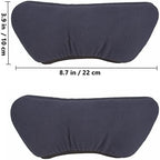 Crutch Underarm Pads Cotton Cover 1 Pair, Washable Padding for Underarm Crutches, Breathable Armpit Crutch Pad Cover, Universal Under Arm Soft Cushioned Covers for Walking Cane Accessories(2 Pack)