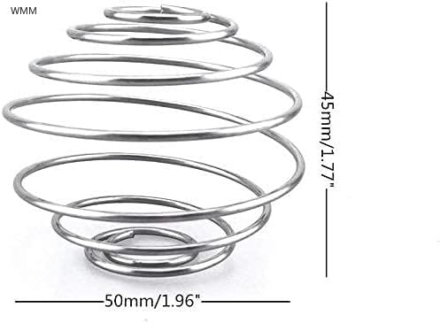 2.1-Inch Large Size Shaker 4 Pcs Balls for Cocktail glass and Protein Shakes,Milkshake and Salad Dressing,304 Stainless Steel Shaker Ball