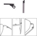 Metal Glasses Replacement Temple Eyeglass Arms Legs Glasses Repair Kit Universal with Screws Screwdriver
