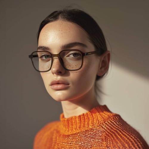 LONDON MOLE® Hollywood reading glasses | Cool square shaped readers | Men’s Women’s Unisex | Spring hinges