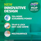 Swiffer Heavy Duty Mop Wet Multi-Surface Cloth Refills for Floor Mopping and Cleaning, Gain and Unstopables Scents, 30 count