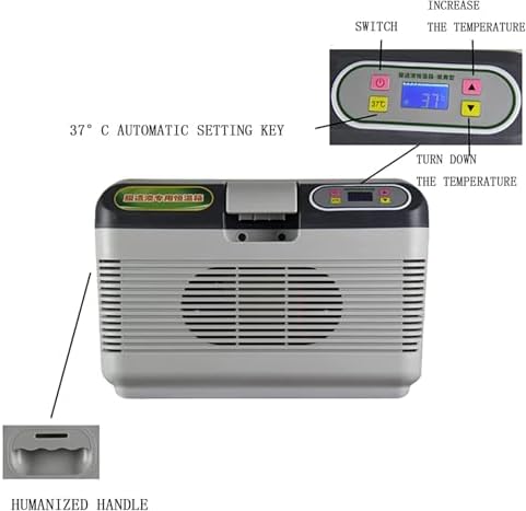 Peritoneal Dialysis Fluid Heating Constant Temperature Box,37 Degree Peritoneal Dialysis Incubator,Heating Box On All Sides, Household Car Incubator Warm Fluid Box