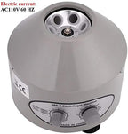 Desktop Electric Lab Laboratory Centrifuge Machine Lab Medical Practice w/Timer and Speed Control - Low Speed,4000 RPM, Capacity 20 ML x 6-110v by CALU LUKY