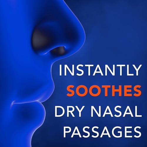 Premium Saline Nasal Moisturizing Spray, Instantly Soothing Nose Spray, Non-Medicated Relief, Relieves Dryness