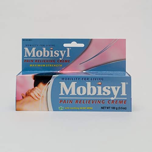 Mobisyl Pain Relieving Creme with Soothing Aloe Vera, 3.5-Ounce Tube