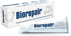 Biorepair: "Pro White" Whitening Toothpaste with microRepair - 2.5 Fluid Ounce (75ml) Tubes (Pack of 4) [ Italian Import ]