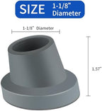 ANCKNE 4 Pack Replacement Feet for Shower Chair Bath Seat | 1-1/8"Slope Rubber Tips Non Slip Shower Bench | Tub Transfer Benches Suction Cup Feet