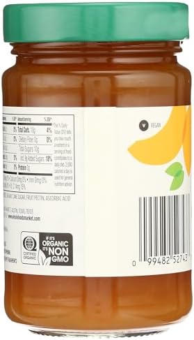365 by Whole Foods Market, Organic Apricot Fruit Spread, 17 Ounce
