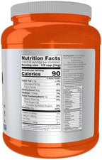 NOW Foods Sports Nutrition, Soy Protein Isolate 20 g, 0 Carbs, Unflavored Powder, 2-Pound