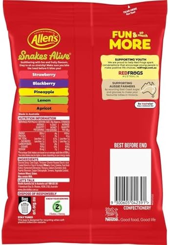 Allen's Snakes Alive 200g