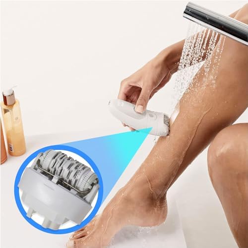 Braun Replacement Hair Removal Head 67030946 Compatible with Braun Silkepil 7 Xpressive Pro and Braun Silk Epil 5, White