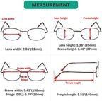 Eyekepper 4 Pairs Reading Glasses Metal Frame Reader Eyeglasses with Spring Hinges for Men for Women Reading