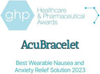 AcuBalance Motion Sickness Bracelets – Comfortable Waterproof Acupressure Band for Natural Nausea Relief, Ideal for Travel (Pair), Pink (Large 8)
