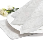 Papstar Cloth-Like Disposable Dinner Napkins, 16”x16” ¼ Fold, 50 Pack, 12 Different Color options, Ornaments