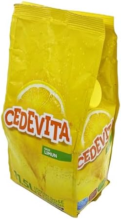 Cedevita instant drink with lemon flavor - contains 9 vitamins to energize body and soul - revitalize you with fruity powder enriched with vitamins - 900 g for 11.5 liters (lemon)