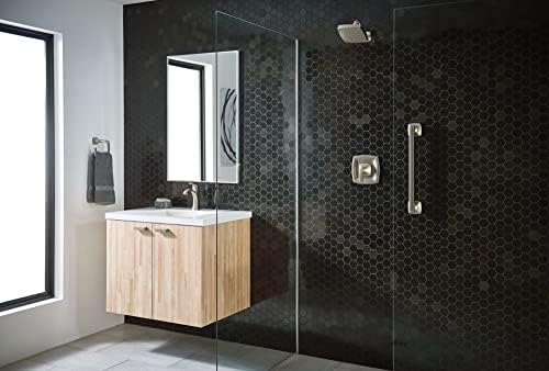 Moen YG5124ORB Bathroom Safety 24-Inch Stainless Steel Transitional Bathroom Grab Bar, Oil-Rubbed Bronze
