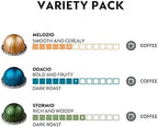 Nespresso Capsules Vertuo, Variety Pack, Medium and Dark Roast Coffee, 30 Count Coffee Pods, Brews 7.8 oz.