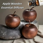 4pcs Essential Oil Diffusers (Dark Brown) Without Essential Oil