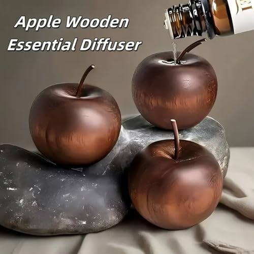 4pcs Essential Oil Diffusers (Dark Brown) Without Essential Oil