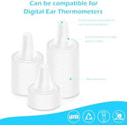 200 PCS Ear Thermometer Probe Covers Lens Refill Caps Filters Digital Thermometer Covers Disposable