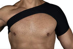 PRO 11 WELLBEING- Adjustable Neoprene Shoulder Support For Left And Right Shoulder For Frozen Shoulder, Sprains, Dislocated Shoulder And Other Shoulder Injuries (Large)