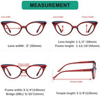 Eyekepper 5-pack Cat Eye Reading Glasses Cute Reader for Women 3.75