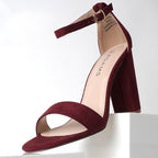 J. Adams Shirley Heels for Women - Ankle Strap High Heel Dressy Sandals
