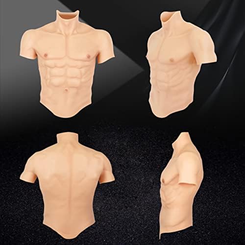 Ultra-Realistic Full Silicone Muscle Suit - Bodybuilding Costume For Halloween Cosplay, Fitness Show