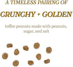 Toffee Peanuts – Crunchy Candy-Coated Sweet Nuts & Candied Peanuts in Rich English Toffee, Sweet & Salty Gourmet Peanut Snack, Made in USA, Resealable Party Size Bag, 2.25 Pounds (36 ounces)