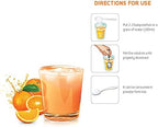 Dabur Glucose - Glucose Powder - Fortified with Vitamin D and Calcium - A Tasty Orange - 500 Grams