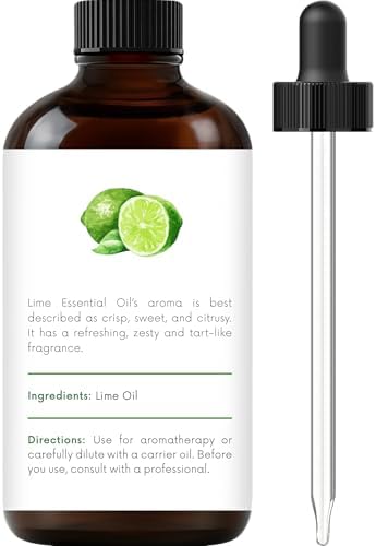 Handcraft Blends Lime Essential Oil – 1 Fl Oz – 100% Pure and Natural – Premium Grade Essential Oil for Diffuser and Aromatherapy, Skin, Massage, Candle and Soap Making Fragrance