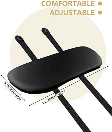 TOROKOM Soft Sponge Hanging Arm Rest for Massage Table, Hanging Arm Rest Sling Board Hanging Arm Rest Shelf Armrest Support for Massage Table SPA Beauty Salon Bed(Black)